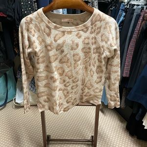 Rebecca Tailor leopard print sweater.